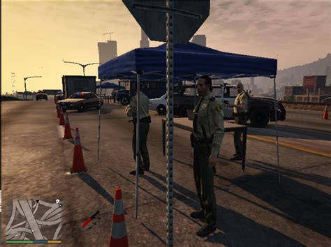 Dwi Checkpoint Building Fire And Two Accidents Gta5