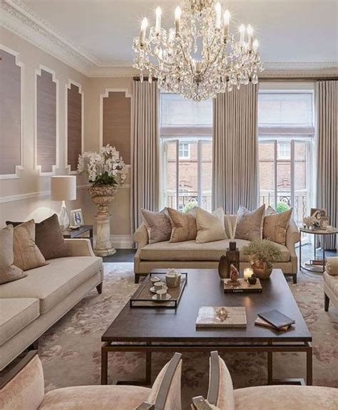 Luxurious And Elegant Living Room Design Classics Meets Modern Style