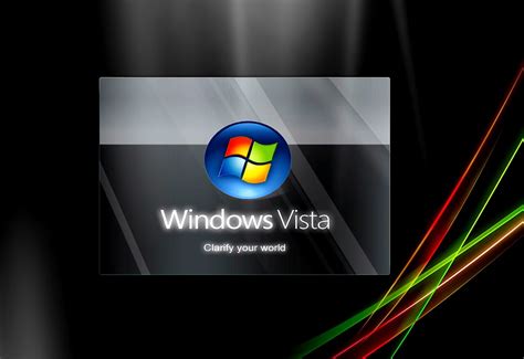 Windows Vista Operating System Logo Wallpaper Widescreen Best Free