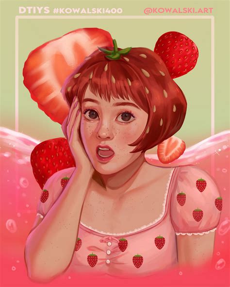 Strawberry Girl By Kowalskiiro On Deviantart