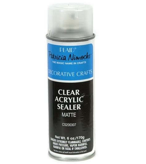 Using spray acrylic sealant or lacquer for paper quilled jewelry. Plaid Clear Acrylic Sealer-Matte 6 oz. | Jo-Ann