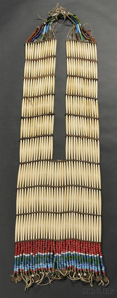 Womans Bone Hairpipe Breastplate Native American Jewellery Native