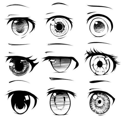 C Mo Aprender A Dibujar Anime Y Manga Paso A Paso Gu A How To Draw Anime Eyes Manga Eyes