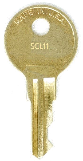 Sandusky Scl11 Replacement Key Scl1 Scl50 Lock Series