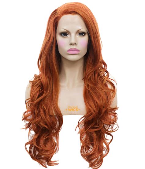 Ginger Red Lace Front Wig Lace Front Wigs Uk Star Style Wigs