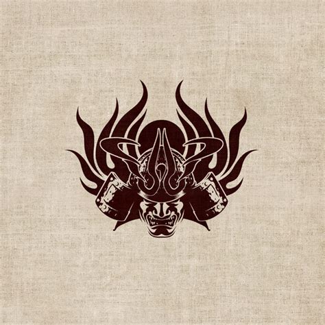 Bushido logo image in png format. Samurai Kamon - Symbol & Merch Design on Behance