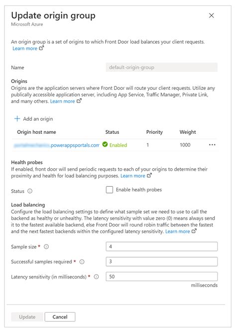 Set Up Azure Front Door With Power Pages Sites Microsoft Learn