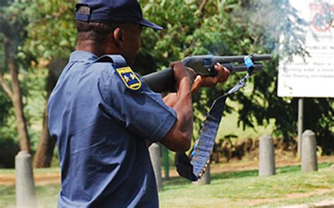 Rubber Bullets Fired In Magaliesburg