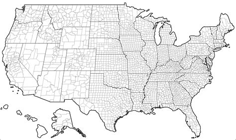 Blank Us Map With Counties Oconto County Plat Map