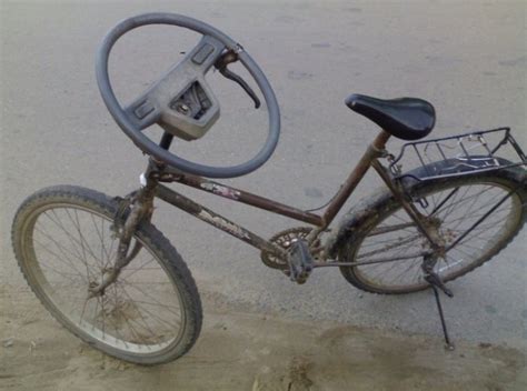 The quad cycles are easy to ride, the steering is light, and pedalling is easy. Bike With Car Steering Wheel | 1m4ge