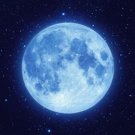 Color Block The Story Behind The Brilliant Blue Moon