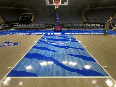 University Of Memphis Portable Floor Sports Floors Inc