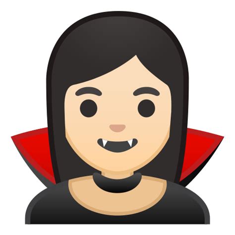 🧛🏻 Vampire Emoji With Light Skin Tone Meaning And Pictures