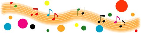 Musical Notes And Dots Border Clipart Free Download Transparent Png