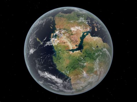 Earth Before The Continents Separated The Earth Images Revimageorg