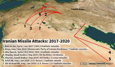 Missile Maps And Data Visualizations Missile Threat