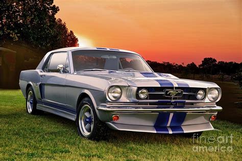 1965 Ford Mustang Gt Coupe Photograph By Dave Koontz