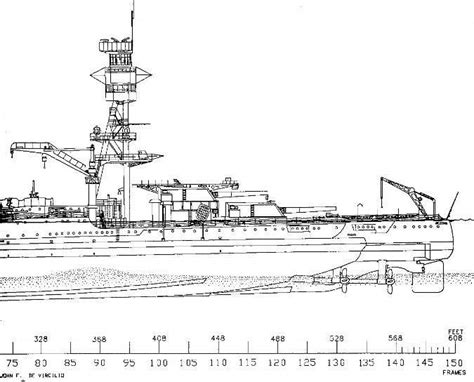 Uss Arizona Battleship Blueprints Sketch Coloring Page 5184 The Best
