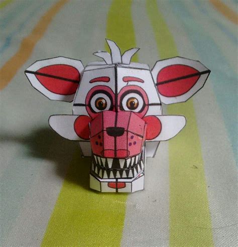 F Foxy Papercraft Five Nights At Freddys Ptbr Amino