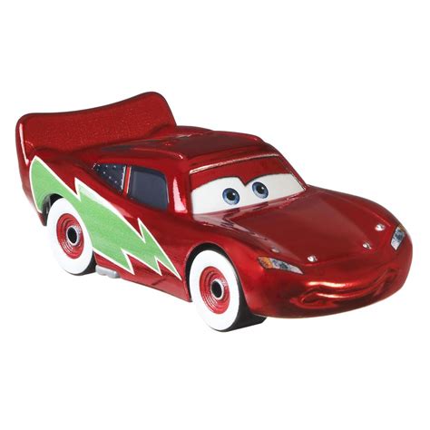 mattel disney pixar cars metal series 2021 holiday hotshot lightning mcqueen dxv29 grr96