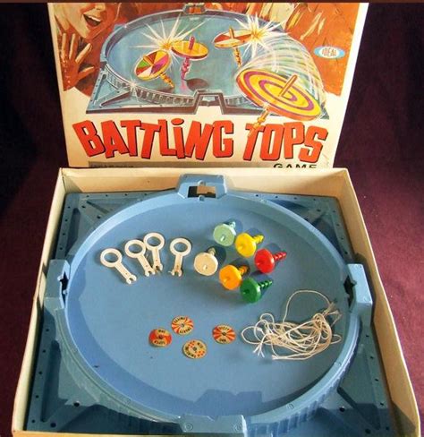 Battling Tops Game By Ideal ~ Vintage 1969 Toy Ebay