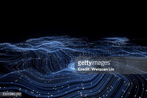 Particle Lines And Big Data High Res Stock Photo Getty Images