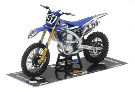 New Ray Toys Motocross Dirt Bike Yamaha Team 51 Justin Barcia 1 12