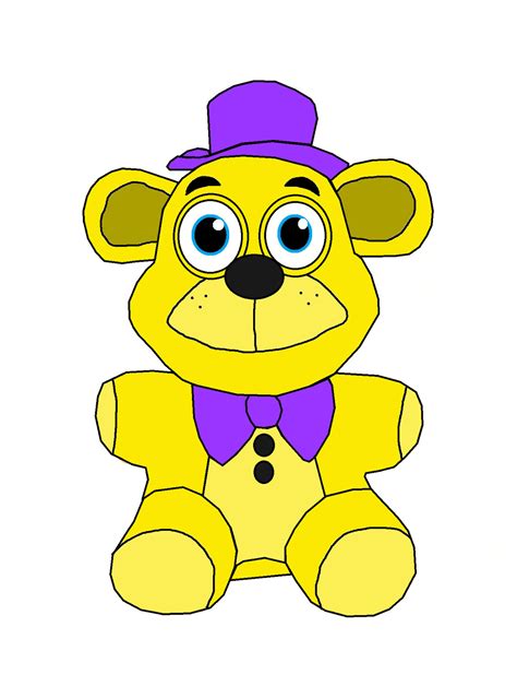 My Fredbear Plush Concept By Jonlukevilletvart On Deviantart