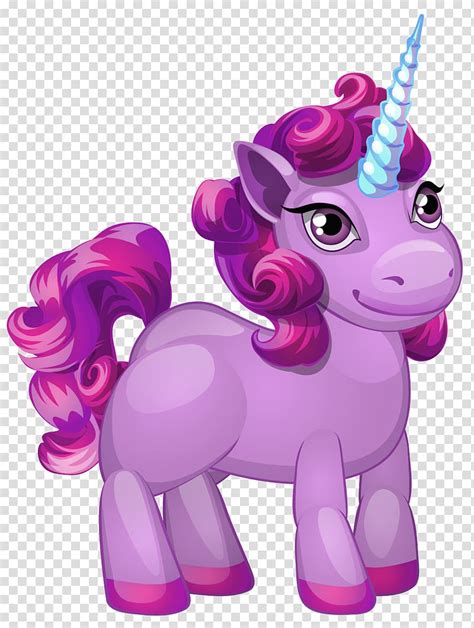 Purple My Little Pony Character Unicorn Pegasus Cute Purple Pony