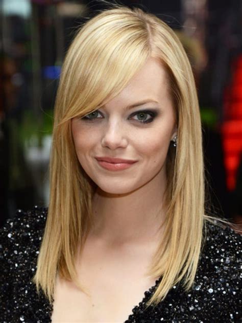 26 Most Glamorous Looking Haircuts With Side Bangs Haircuts