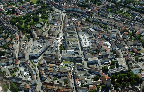 Bruchsal Von Oben Ortsansicht In Bruchsal Vom Bundesland Baden W Rttemberg