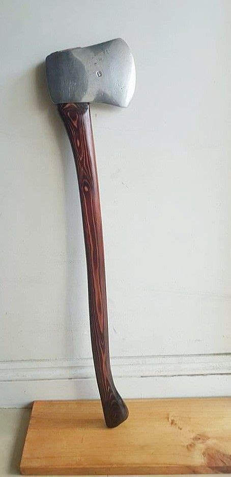 Tasmanian Pattern Axe Genuine American Hickory Wooden Handle Made