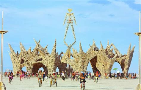 At Burning Man Big Ideas Spark Big Art Sfgate