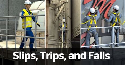 Reduce Slips Trips And Falls Free Fall Prevention And Protection