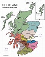 mapshowingregions.jpg 465×584 pixels | Escocia, Mapas, Viajes
