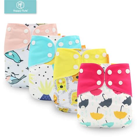 Buy Happy Flute 1pcs One Size Pocket Cloth Diaper With