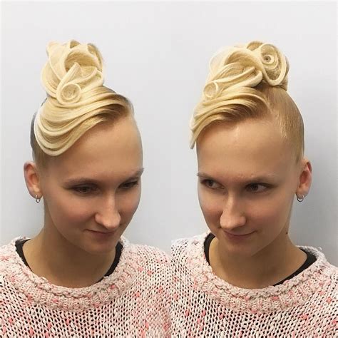 Plus, if you have long hair, it won't be hard to get fullness in the bun. Pin on Ballroom Hair and Makeup ideas