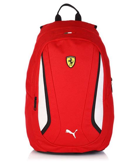 Jul 27, 2021 · however, not always your footwear needs to so expensive that it can impact your wallet we introduce best branded collection of shoes @ affordable price. Puma Red Ferrari Replica Backpack - Buy Puma Red Ferrari Replica Backpack Online at Low Price ...