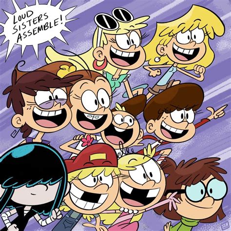 Pin By Bluejems On The Loud House Loud House Sisters Loud House