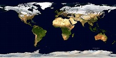 World Globe Map Satellite - Wayne Baisey