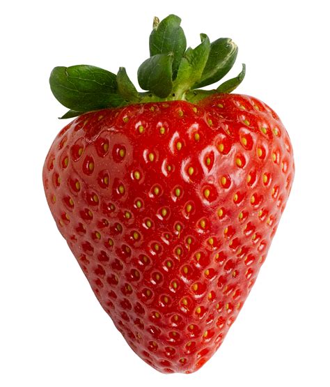 Single Strawberries Png Png Mart