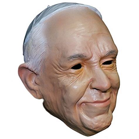 Pope Francis Catholic Pope Halloween Face Mask By Off The Wall Toys