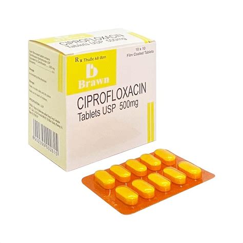 Ciprofloxacin 500mg H100v