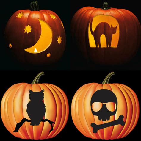 27 Fun And Free Pumpkin Carving Stencils