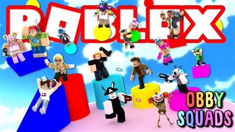 Worlds Biggest Roblox Youtuber Collab Obby Squads Roblox Youtube