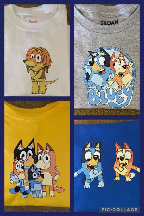 Bluey And Bingo Flossing Kid Or Adult T Shirts Etsy