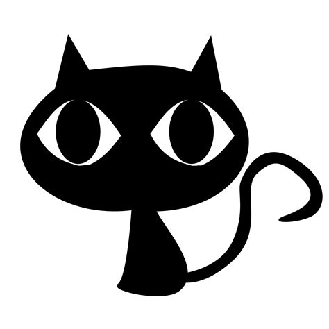 Free Black Cat Clipart 2 Pictures Clipartix