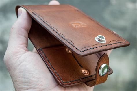 Bifold Leather Lockpick Case Rleathercraft