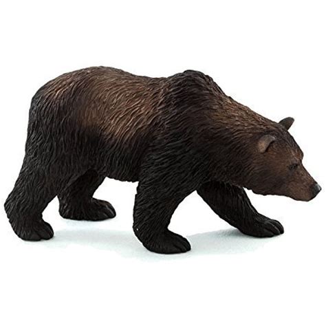 Mojo Fun 38216 Grizzly Bear Realistic Wildlife Toy Replica New For