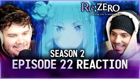 Rezero Season 2 Episode 22 Reaction Happiness Reflected On The Water